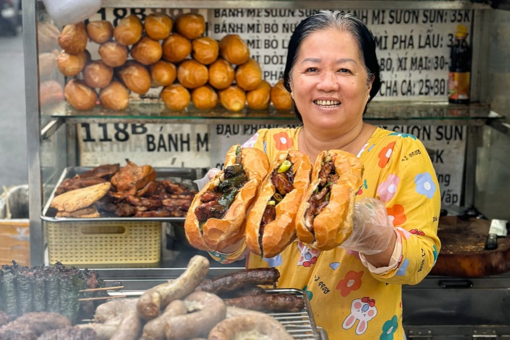 Ba Huong’s homemade ingredients have made this creative and delicious banh mi shop a well-known name